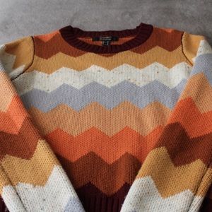 Autumn Colors Knit Sweater